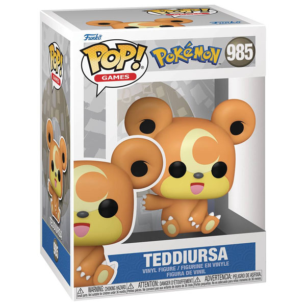 Funko POP #985 Pokemon Teddiursa Figure